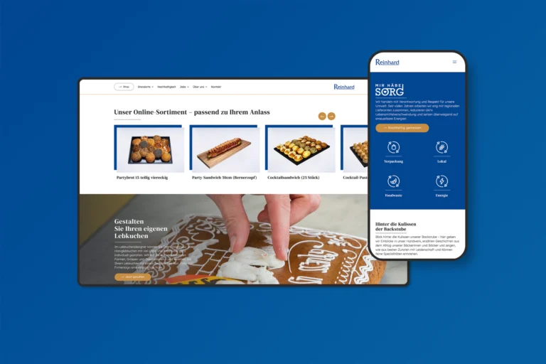 Bäckerei Reinhard: Relaunch digitalisiert Bestellprozess